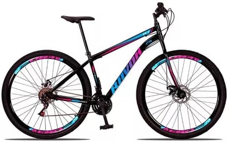 Bicicleta Aro 29 Ravok 21v Aço Carbono Freios a Disco