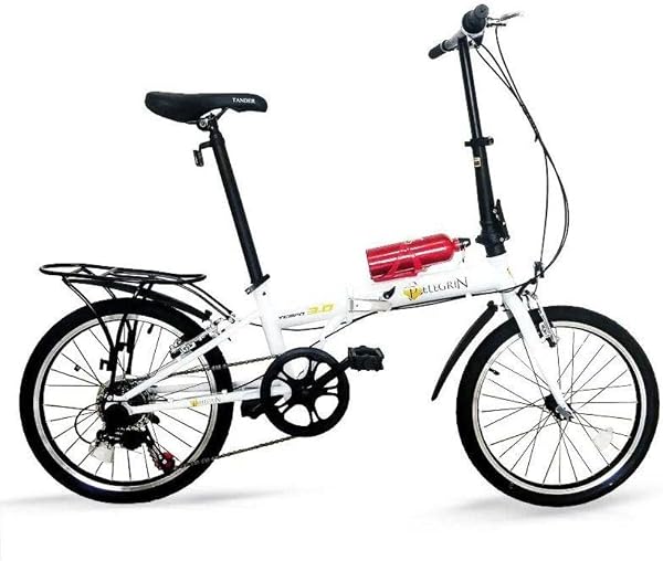 Bicicleta Dobrável Pelegrin Tempo 3.0 Branca