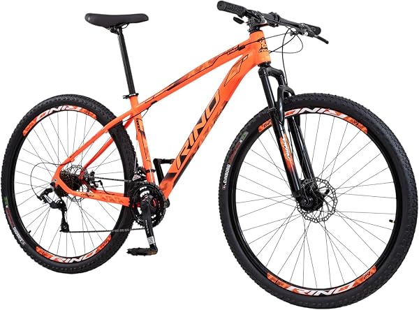 Bicicleta Rino Start RX 1.4 MTB Aro 29 Alumínio 24 Marchas Freio a Disco Suspensão Dianteira